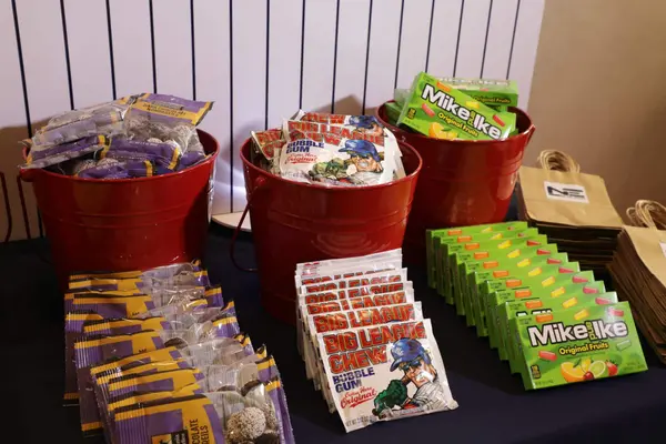 Baseball Themed Candy Bar