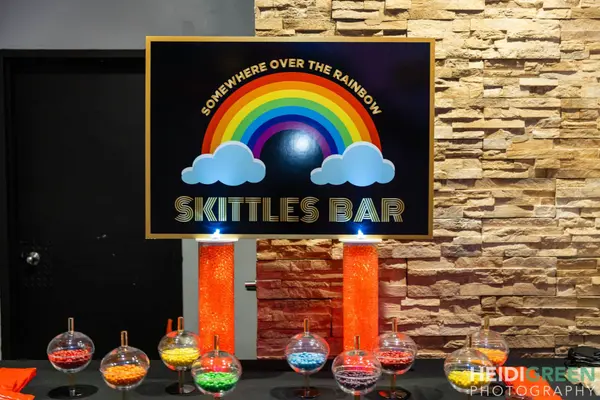 Skittles Candy Bar Sign