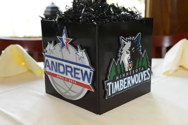 Basketball Photo Cube