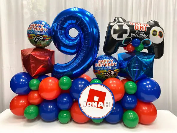Video Game Themed Balloon Bouquet