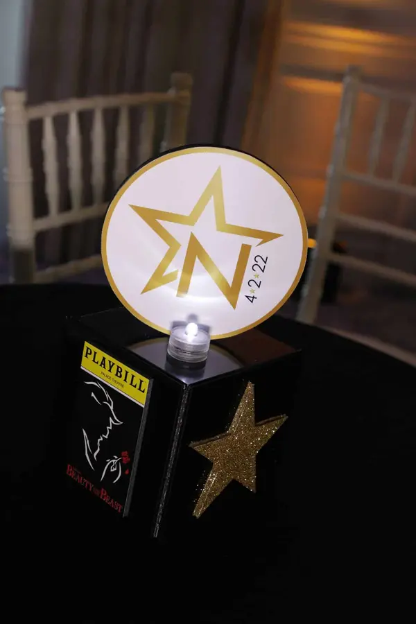 Broadway Themed Mini Cube