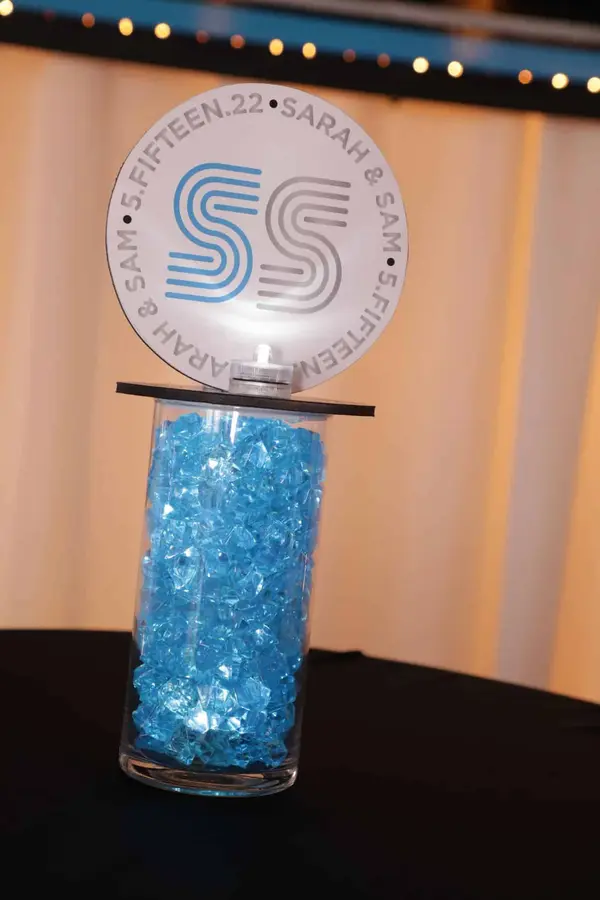 B'nai Mitzvah Lounge. Centerpiece