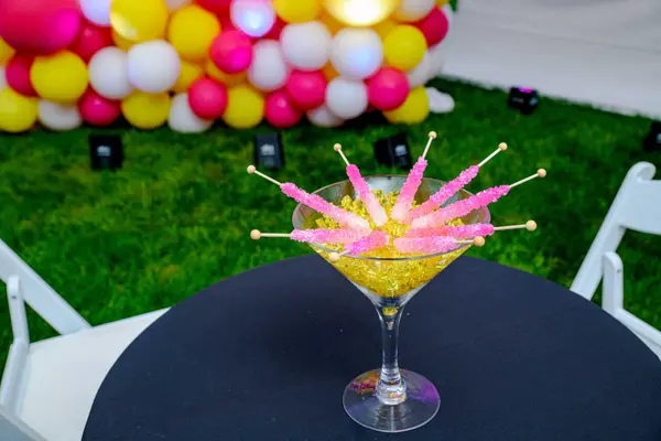 Rock Candy Centerpiece