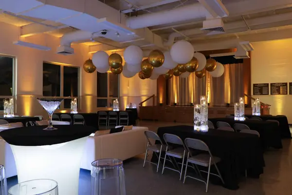 Gold Uplighting
