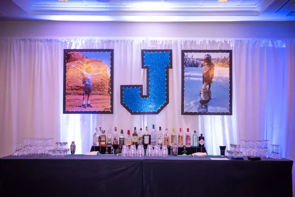 Cutout Initial and Photo Display