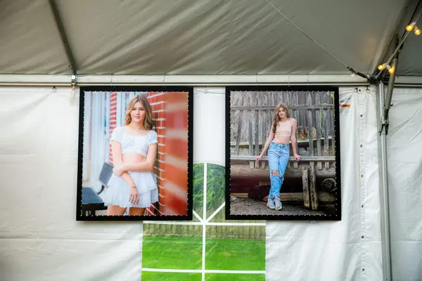 Blowup Photos with Lights