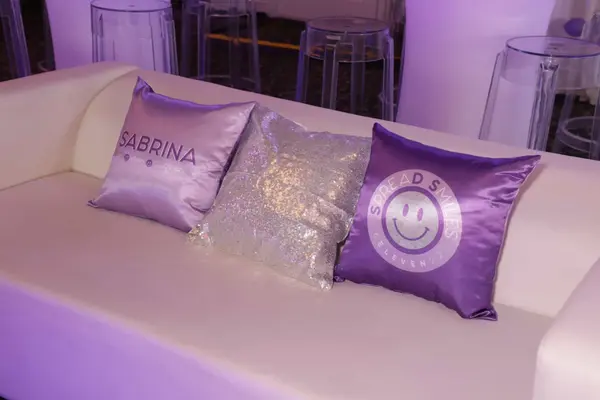 Smiley Face Logo Pillows