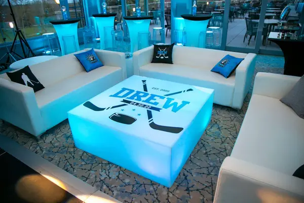 Hockey Themed LED Lounge