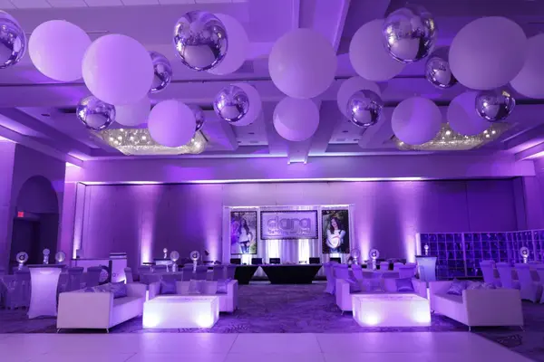 Lavender Lounge Setup