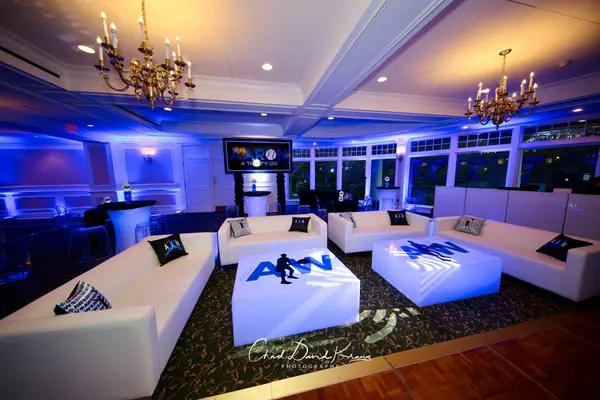 Tennis Themed Bar Mitzvah Lounge