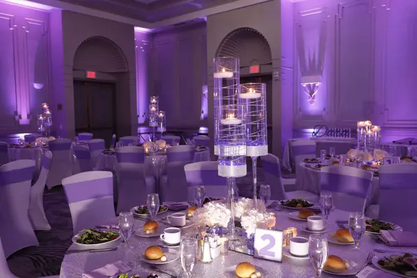 LED Wire Floral Centerpiece