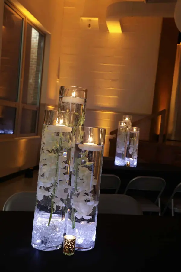 LED Orchid Centerpiece