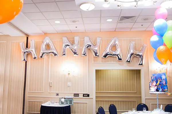 Mylar Name in Balloons