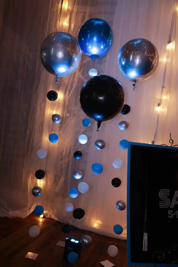 Metallic Orbz Bubble Balloon