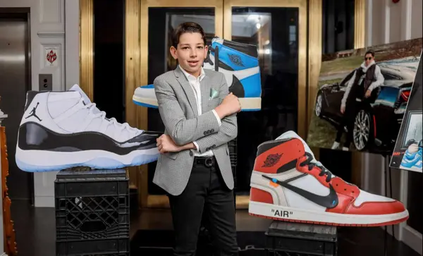 Blowup Sneaker Display
