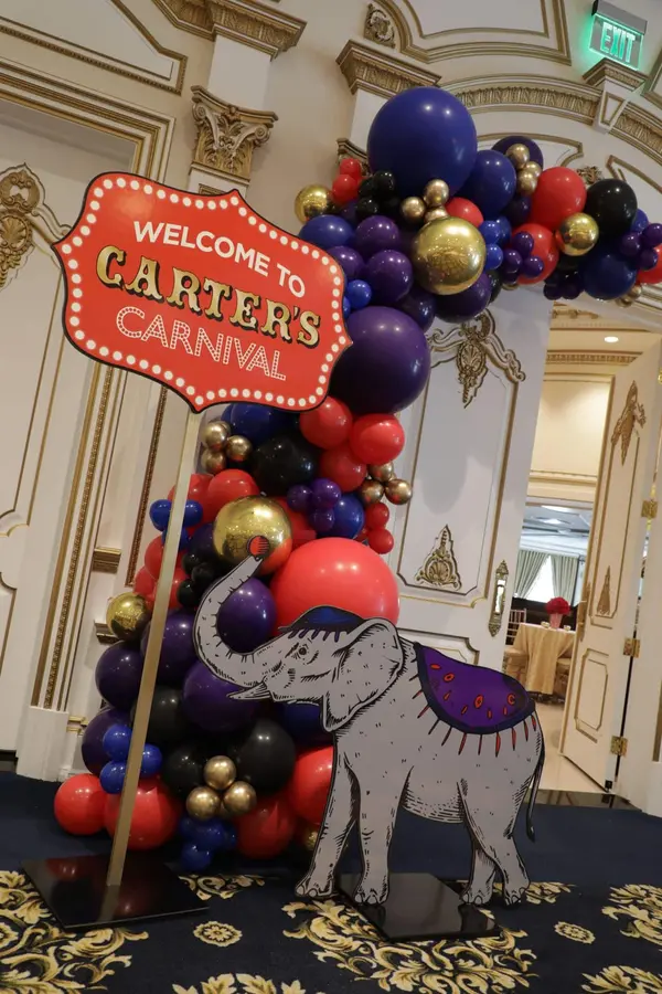 Vintage Carnival Entrance Decor
