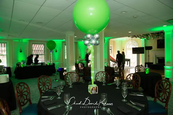 Bar Mitzvah Cube Centerpiece