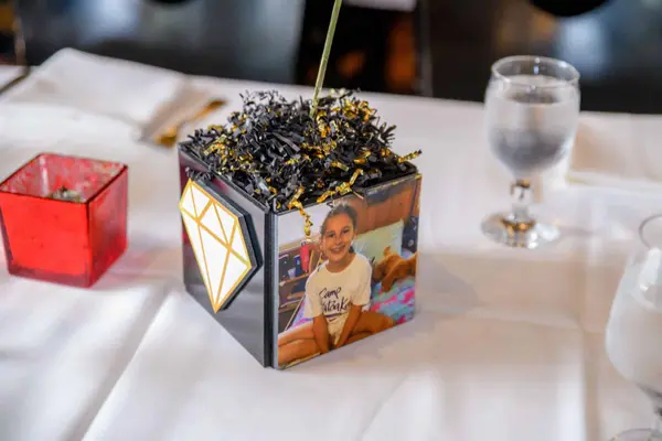 Mini Cube Centerpiece