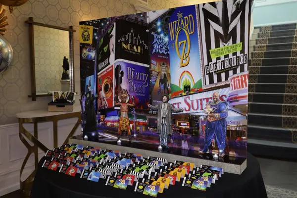 Times Square Seating Card Display