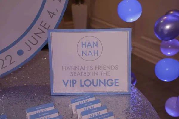 VIP Lounge Sign