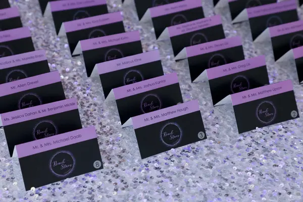 Galaxy Logo Place Cards