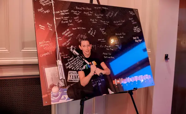 Acrylic Photo Sign in Board