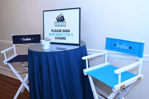 Directors Chair Sign in Board