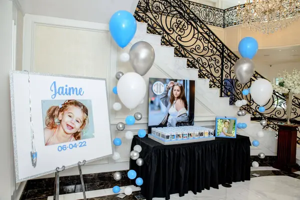 Bat Mitzvah Photo Sign in Board