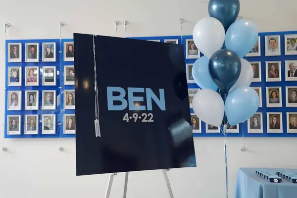 Bar Mitzvah Sign in Board