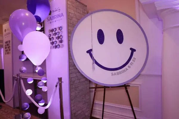 Smiley Face Sign in Board