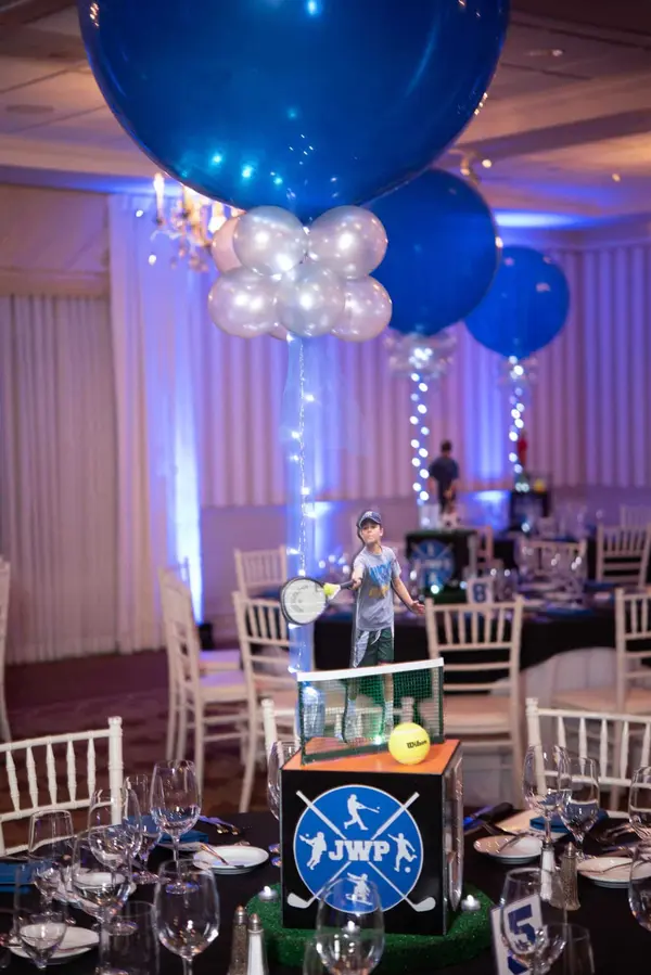 Tennis Themed Centerpiece