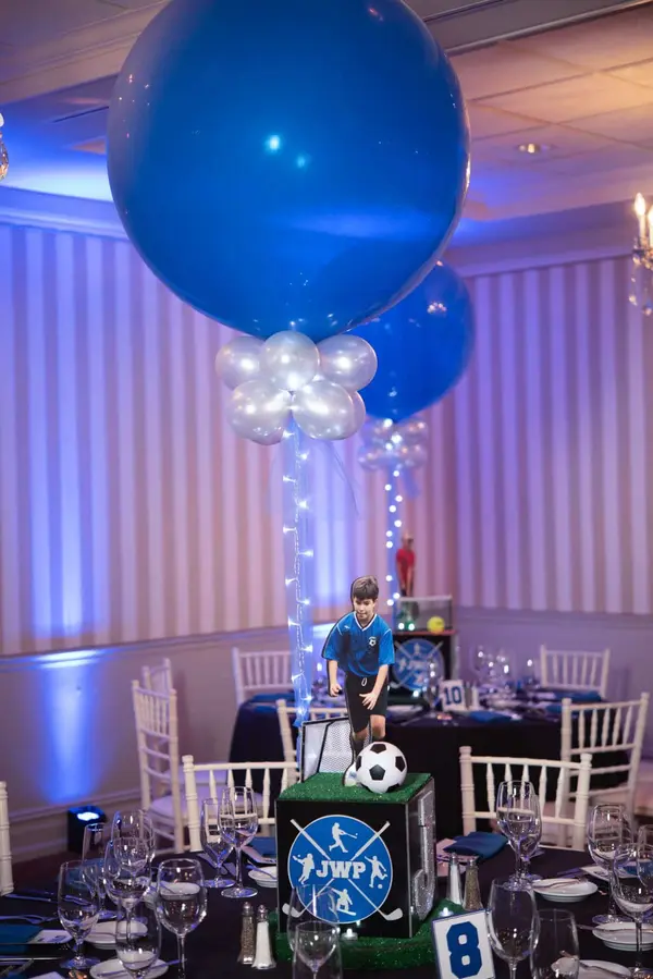 Soccer Themed Centerpiece