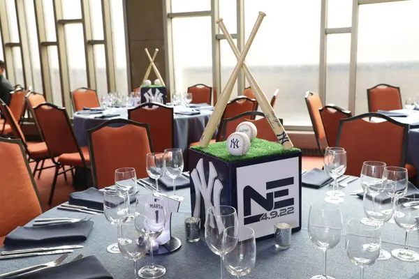 Yankees Baseball Centerpiece