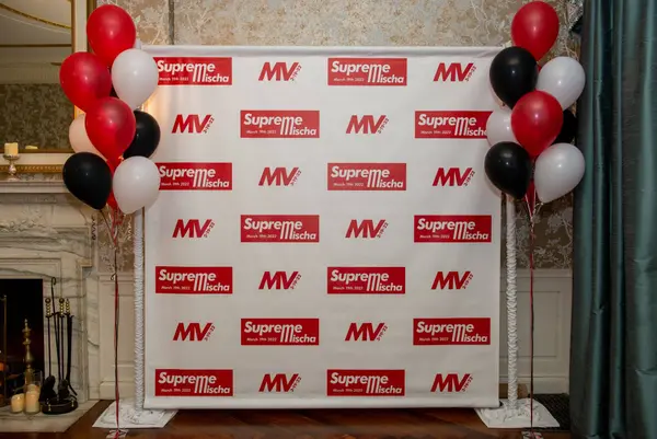 Supreme Themed Step and Repeat