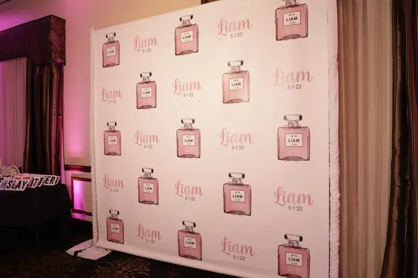 Fashion Themed Step and Repeat