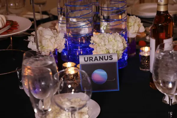Galaxy Table Sign