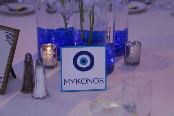 Greek Island Table Sign