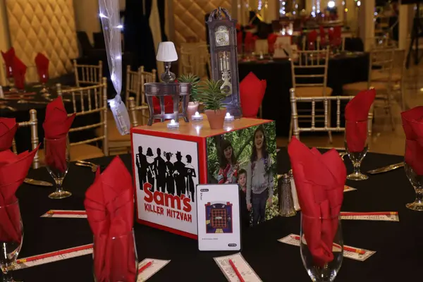Clue Themed Centerpiece