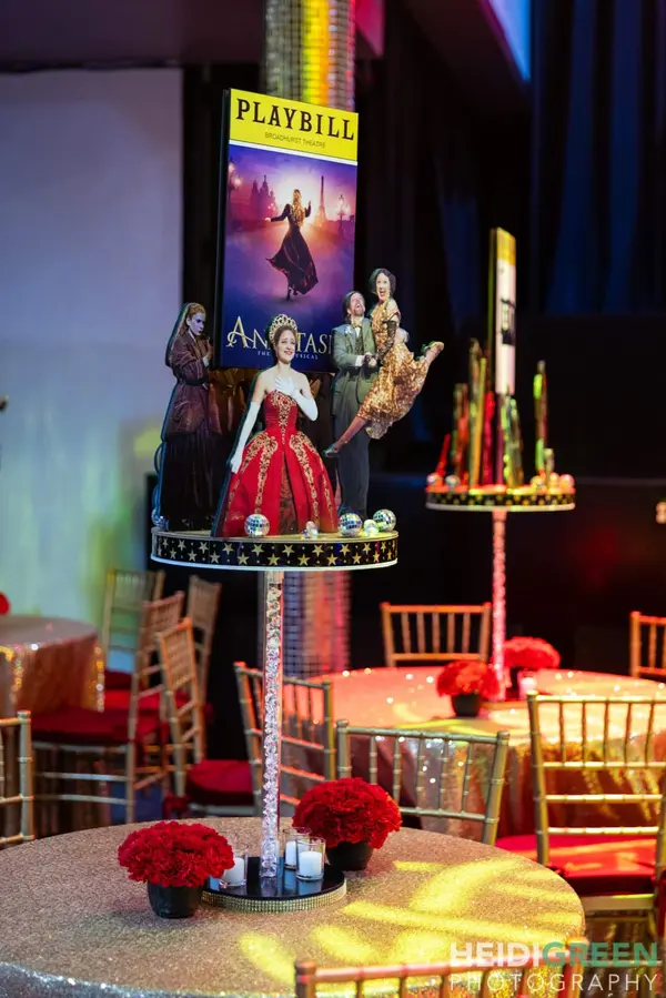 Broadway Themed Centerpiece
