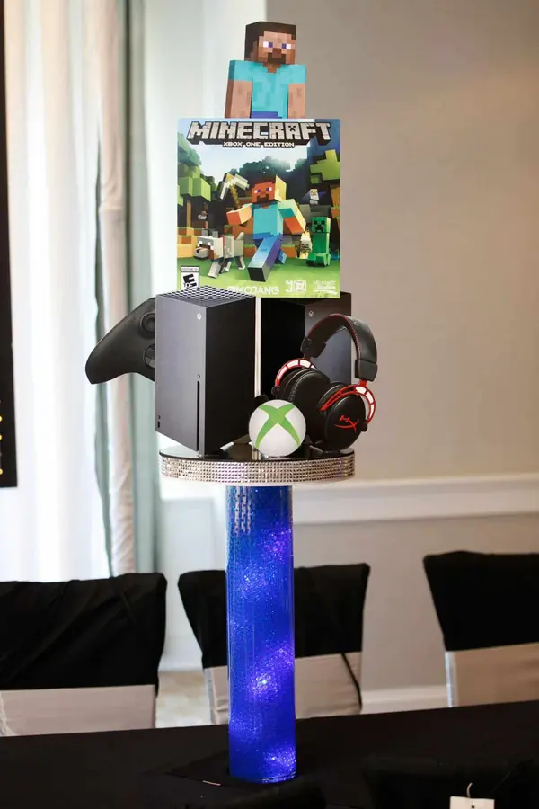Minecraft Themed Centerpiece