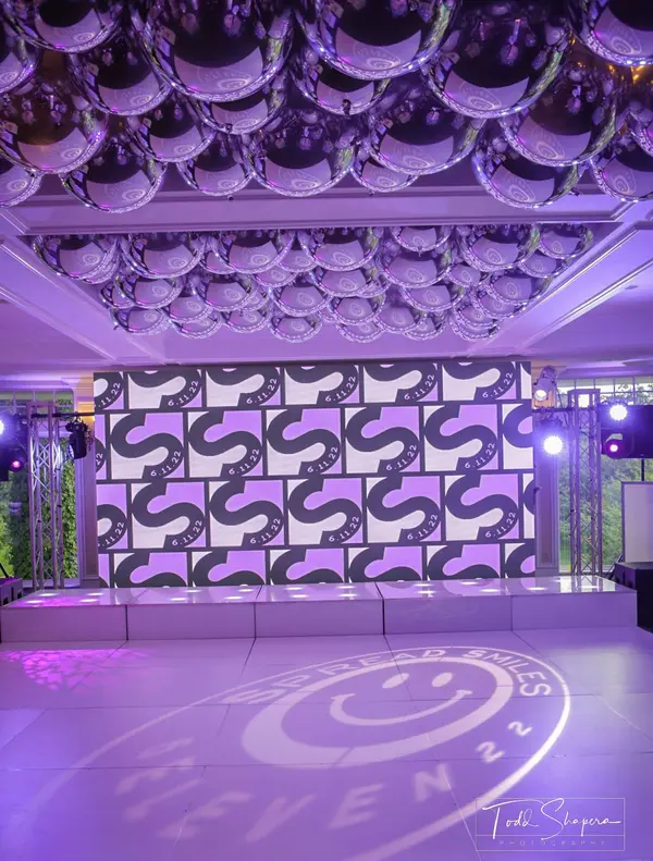 Metallic Orbz Ceiling