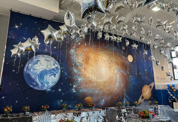 Space Themed Mural