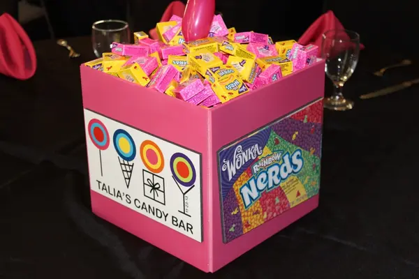 Candy Themed Photo Cube