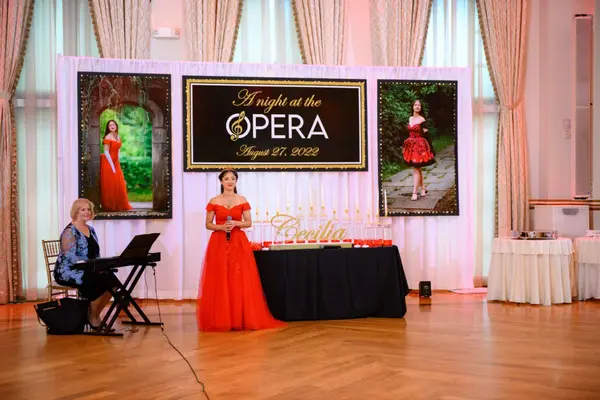 Opera Themed Backdrop