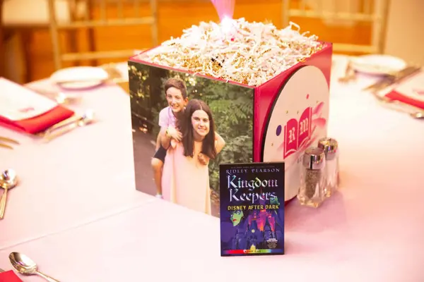 Book Cover Table Sign