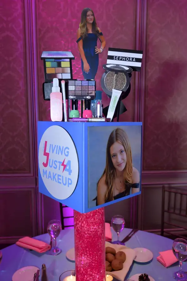 Makeup Themed Centerpiece