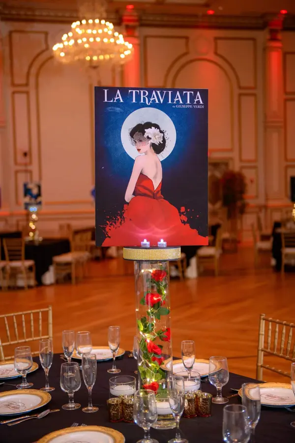 Opera Themed Centerpiece