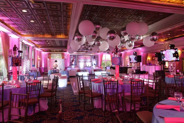Hot Pink Uplighting