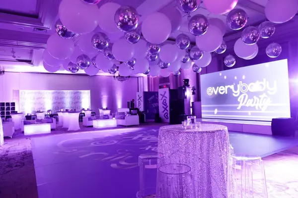 Lavender Uplighting