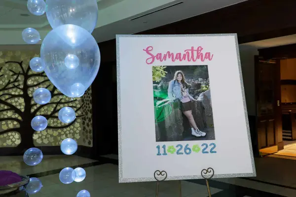 Bat Mitzvah Sign in Board